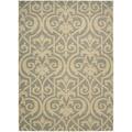 Nourison Riviera Area Rug Collection Slate 5 Ft 3 In. X 7 Ft 5 In. Rectangle 99446420244